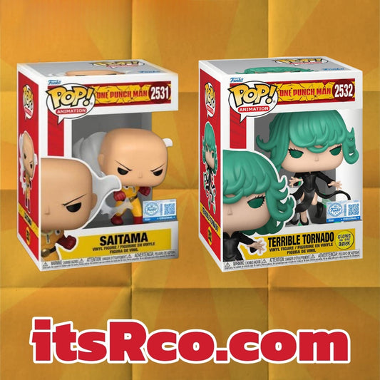 PRE ORDER One Punch Man Exclusive Funko Pop!