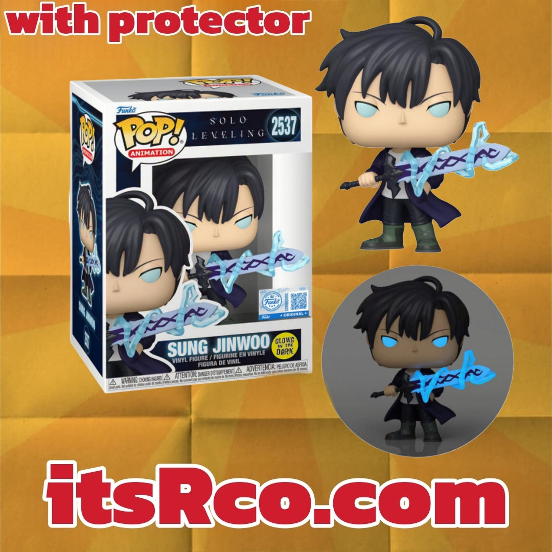 PRE ORDER Solo Leveling Sung Jinwoo (Sword) Exclusive Funko Pop!