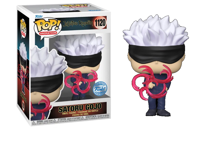 On Hand Satoru Gojo Special Edition 1120 Exclusive Funko Pop!