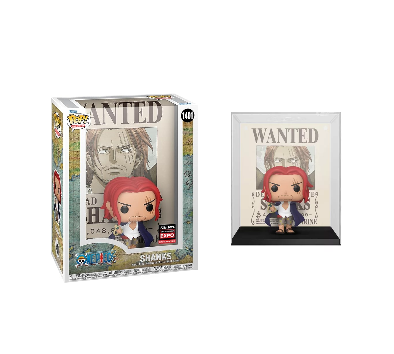 On Hand One Piece Shanks Funko Pop! Album