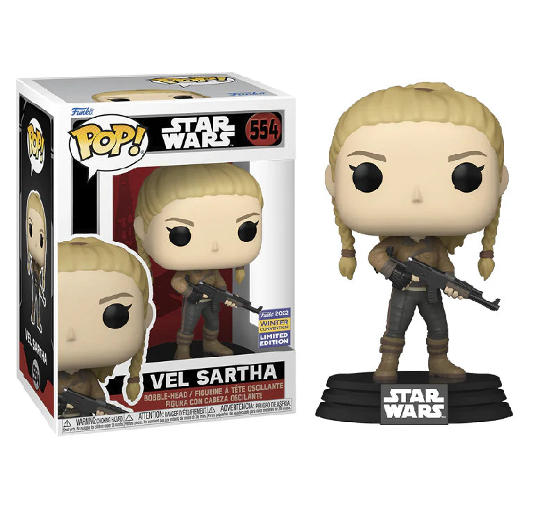 On Hand Vel Sartha Winter Convention Exclusive 2021 Funko Pop!