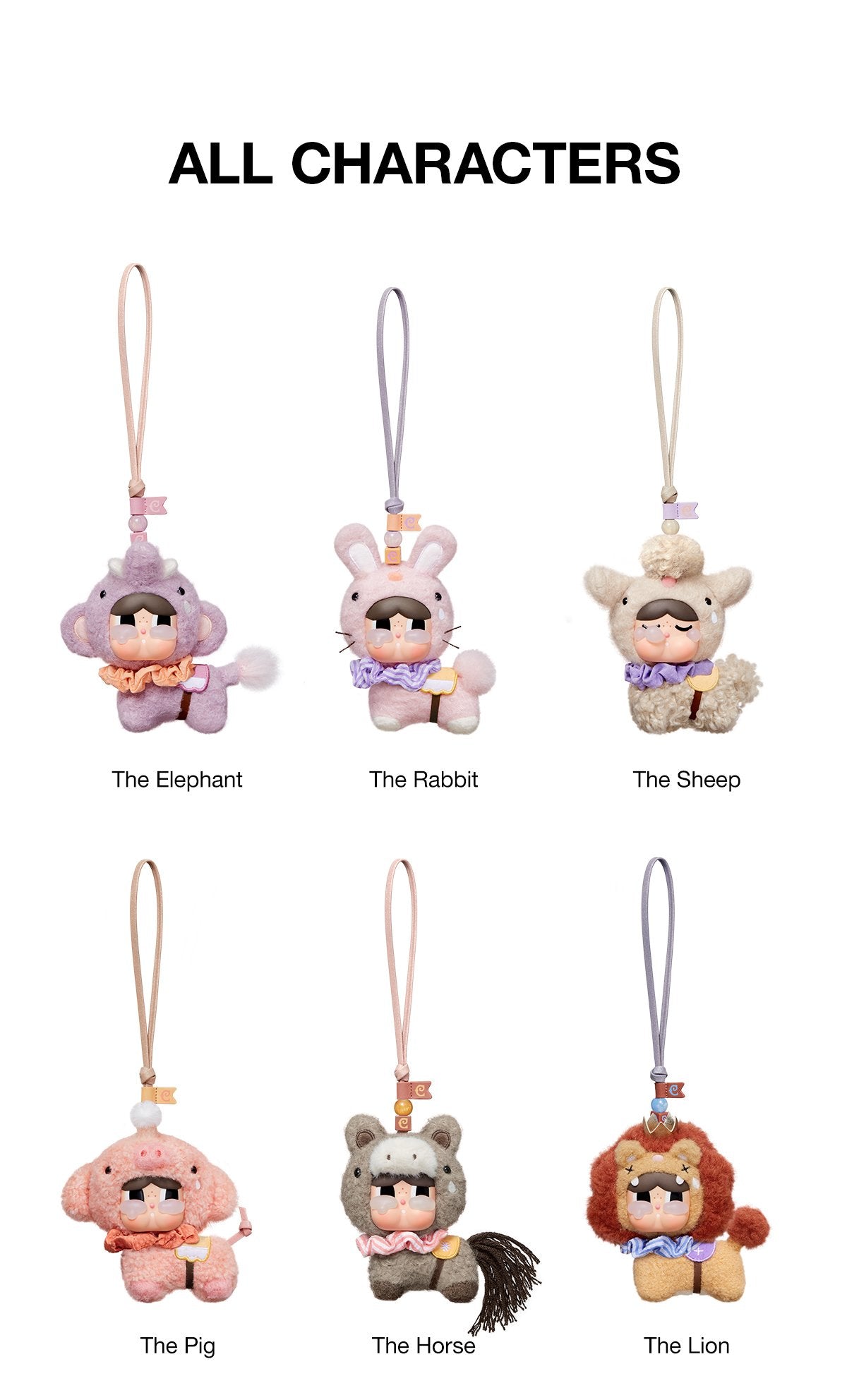 PRE ORDER Crybaby Crying Round N Round Plush Pendant