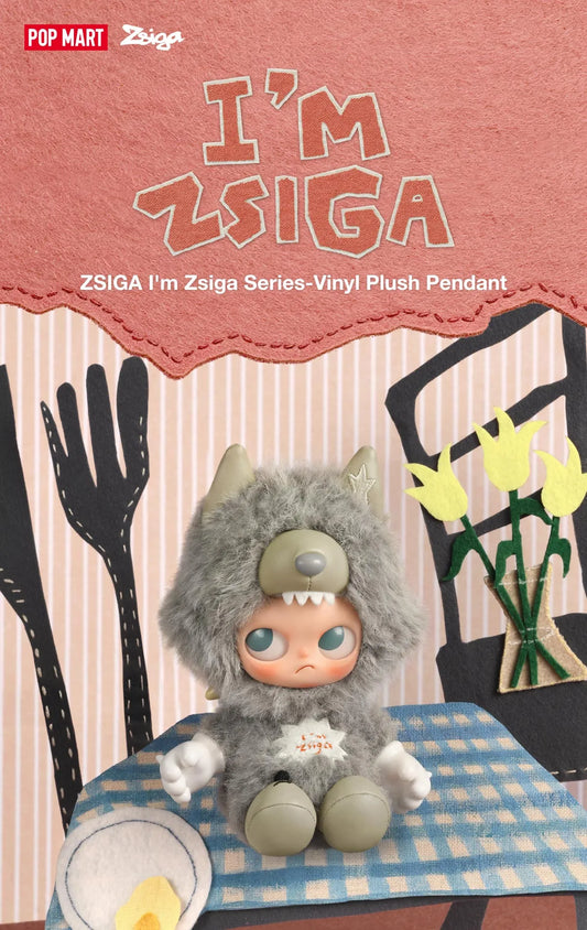 PRE ORDER I'm Zsiga Plush Pendant