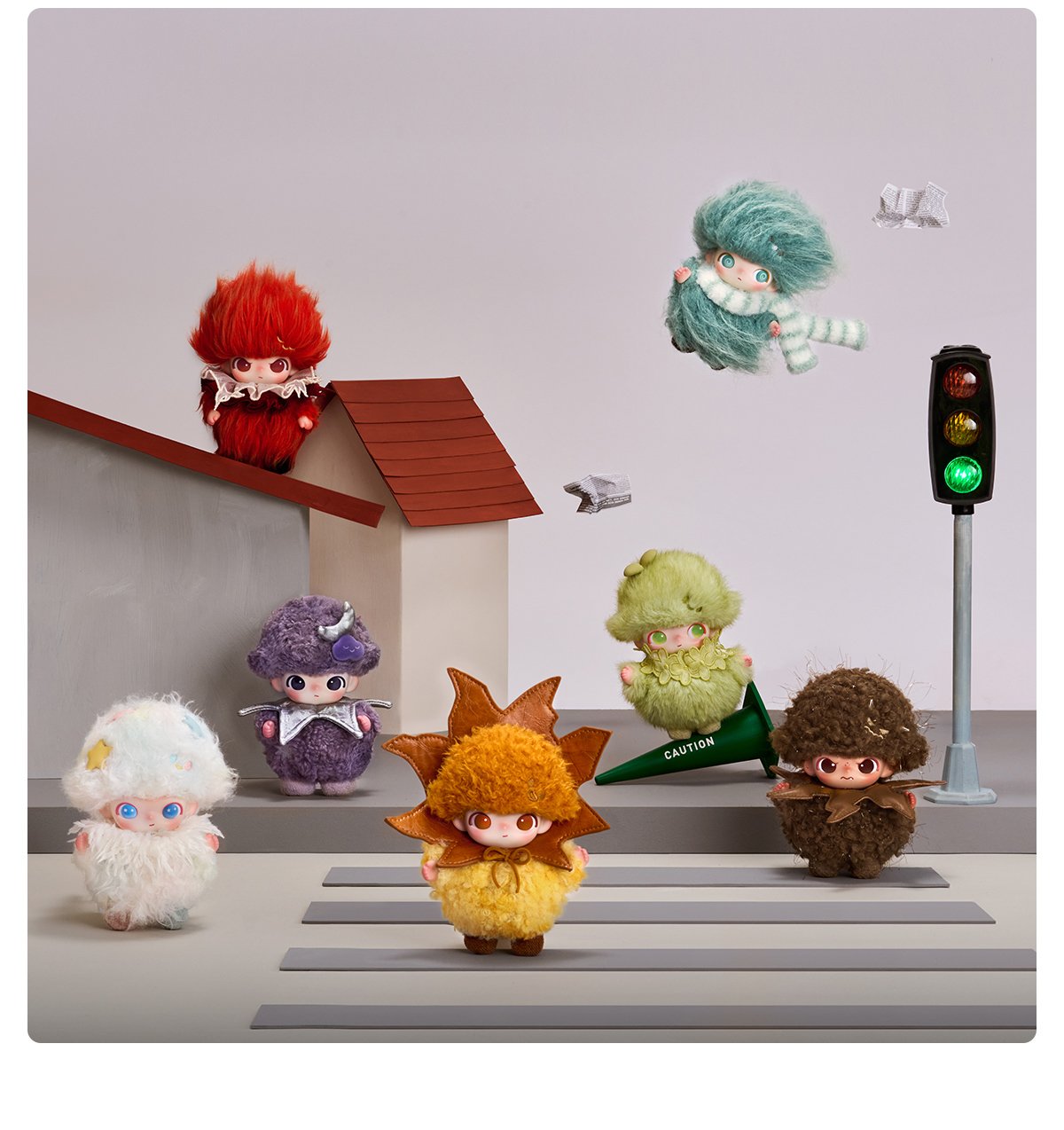 PRE ORDER Dimoo Mood Forecast Plush Pendant