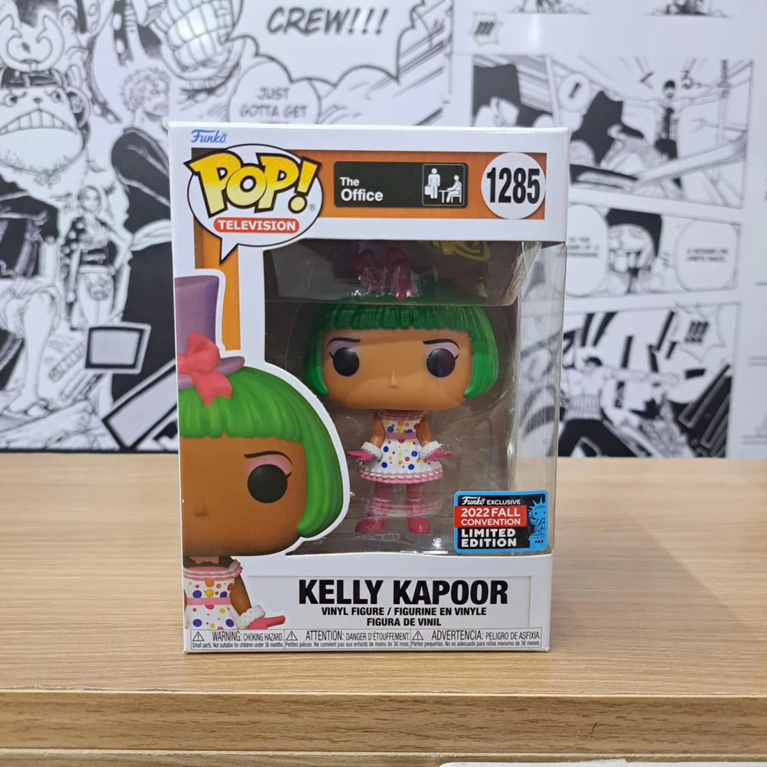 On Hand Kelly Kapoor Fall Convention Exclusive 2022 Funko Pop!
