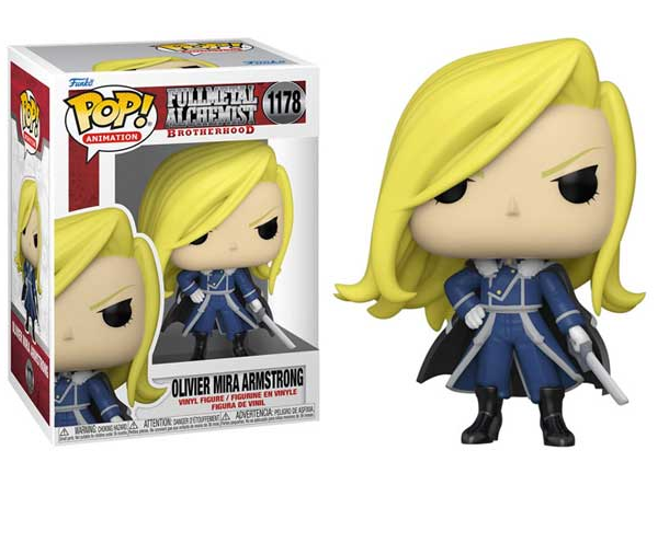 On Hand Olivier Mira Armstrong Exclusive Funko Pop!