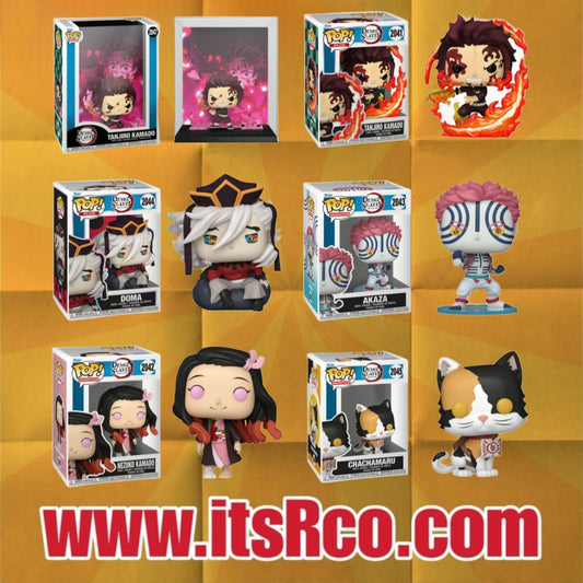 PRE ORDER Demon Slayer Funko Pop! (SRP 700 - 1500)
