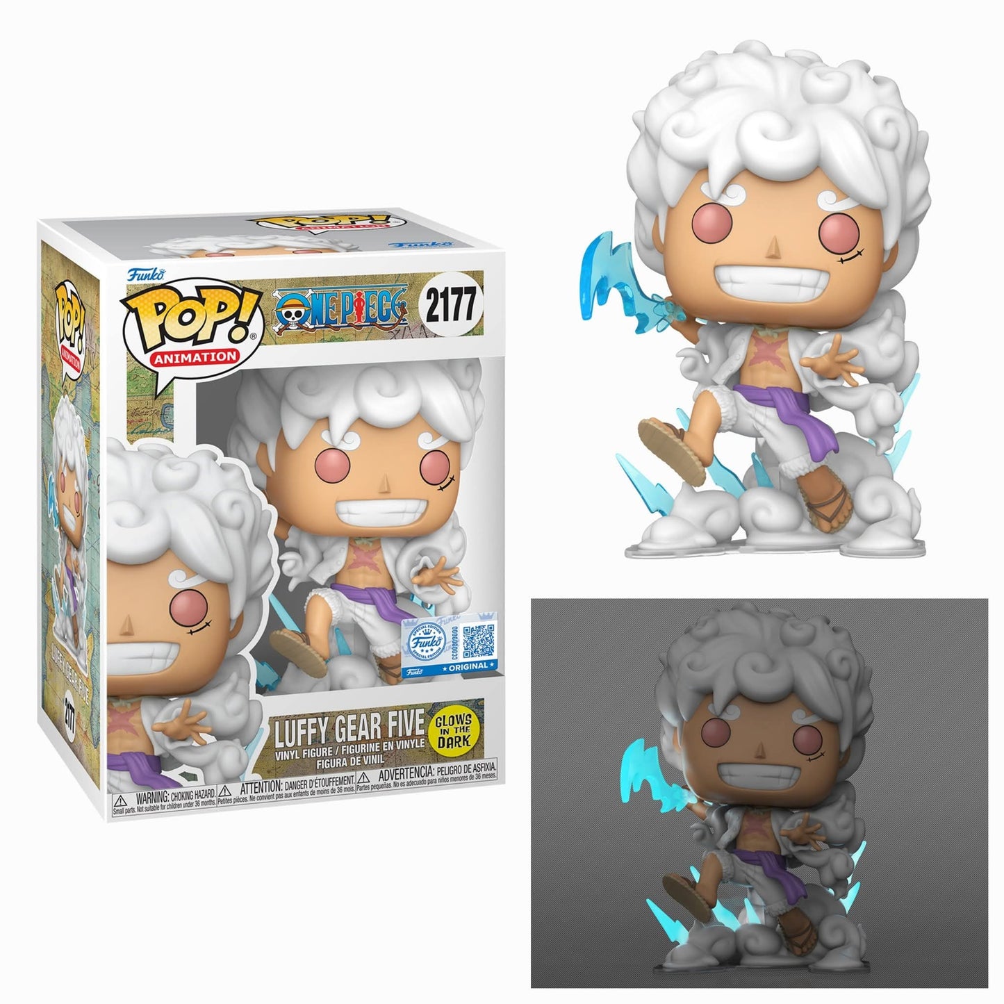 PRE ORDER Luffy Gear 5 Laughing GITD Funko Pop!