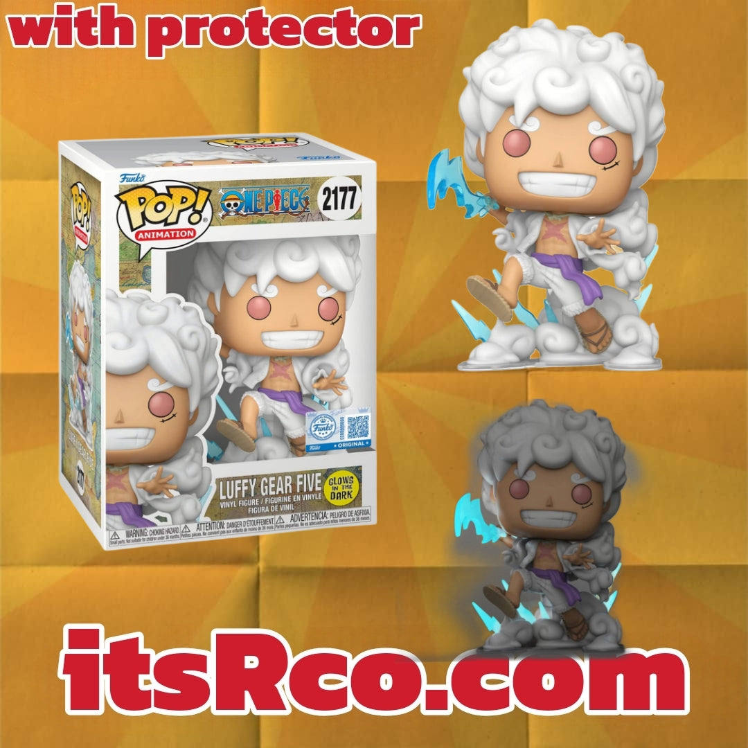 PRE ORDER Luffy Gear 5 Laughing GITD Funko Pop!