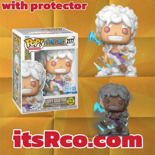 PRE ORDER Luffy Gear 5 Laughing GITD Funko Pop!