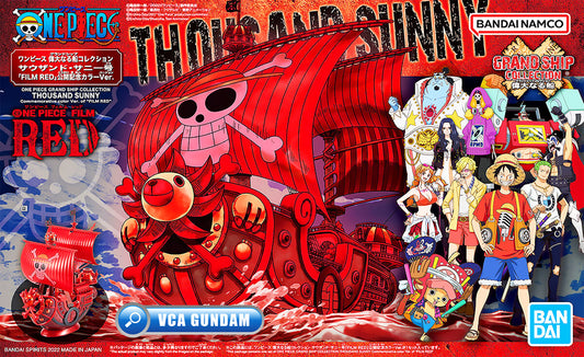 PRE ORDER One Piece Thousand Sunny (Film Red Commemorative Color Version)