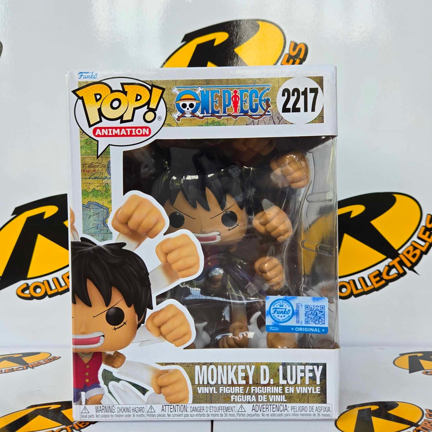 ON HAND One Piece Monky D Luffy Gum Gum Gatling Exclusive