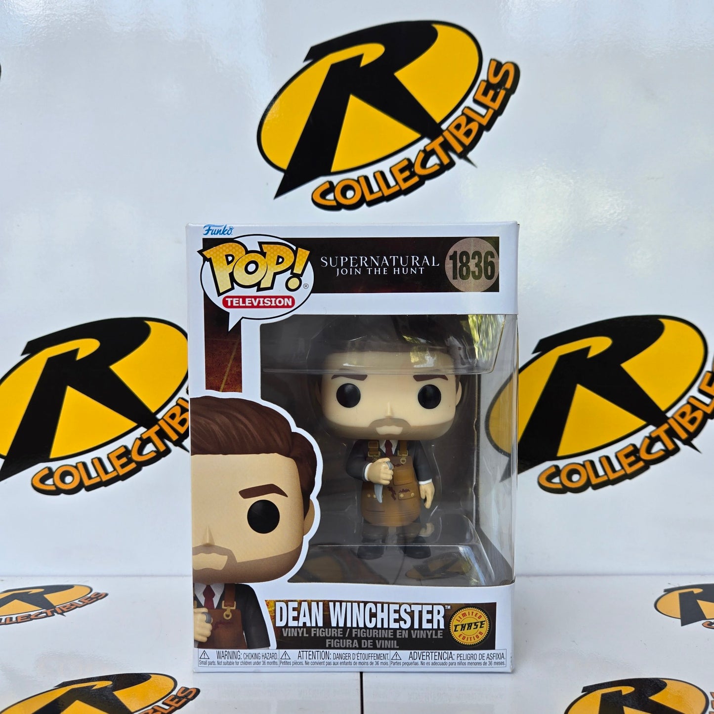 ON HAND Supernatural Dean Winchester CHASE Funko Pop!