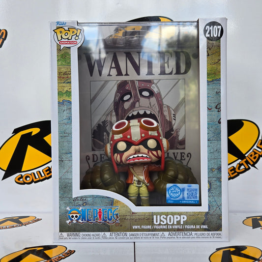 ON HAND Usopp Wanted Poster Exclusive Funko Pop!