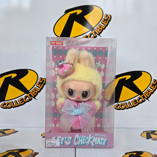 On Hand Let's Checkmate Labubu Queen Plush Pendant