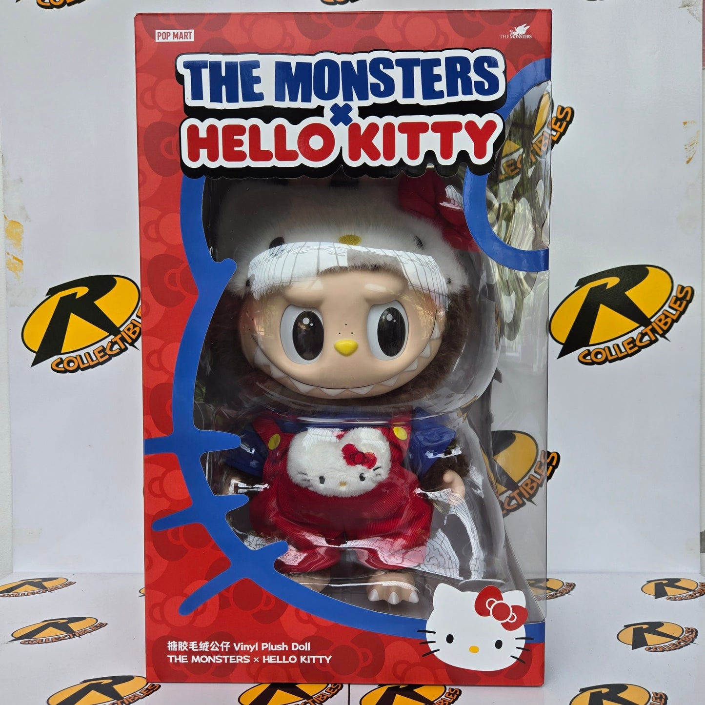 ON HAND Labubu x Hello Kitty Vinyl Plush Doll